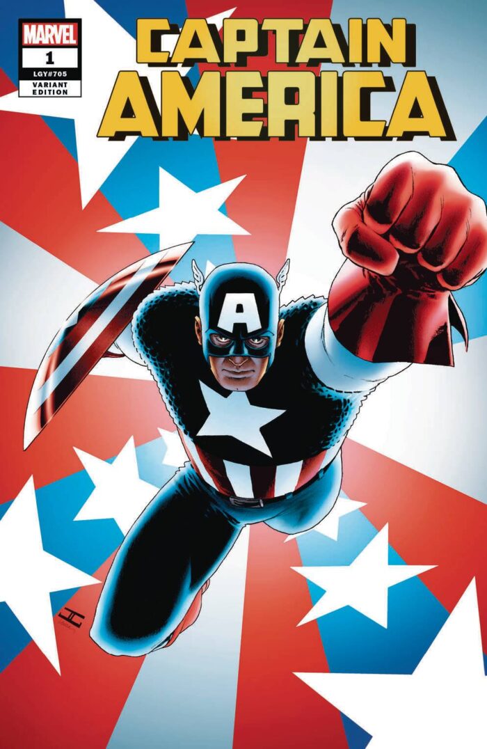 STL093804 – Captain America #1 John Cassaday Variant 2018 Comics – Cosmic Comics