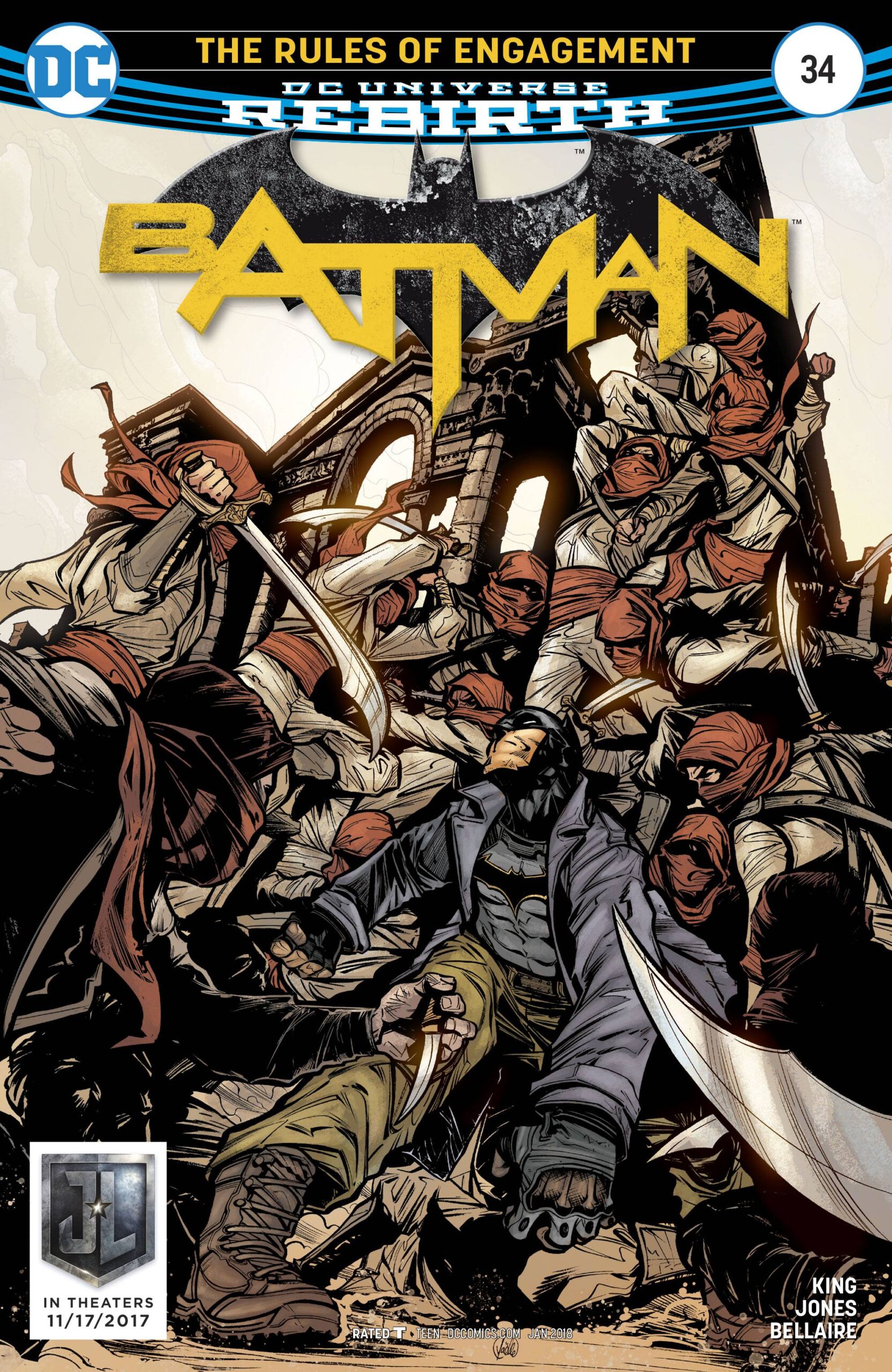 Batman Rebirth #34 2016 Comics – Cosmic Comics