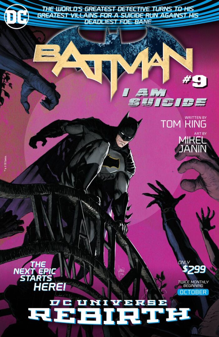 batman 9 – Batman Rebirth #9 2016 Comics – Cosmic Comics
