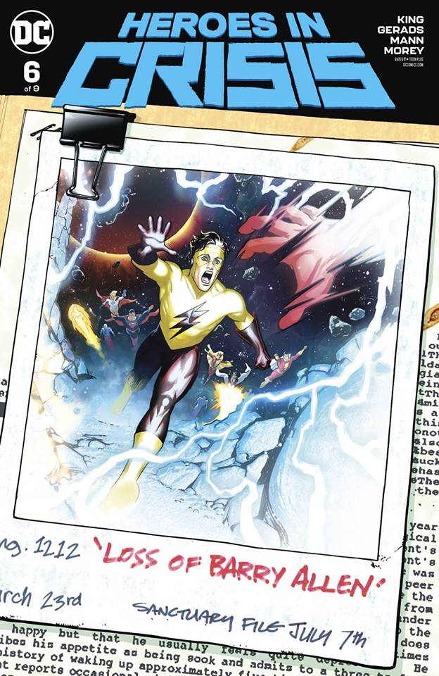 hic6var – Heroes in Crisis #6 Variant 2018 Comics – Cosmic Comics