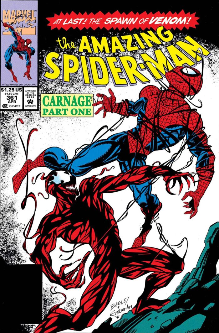 STL124296 – True Believers: Amazing Spider-man #361 (First App Carnage) – Cosmic Comics