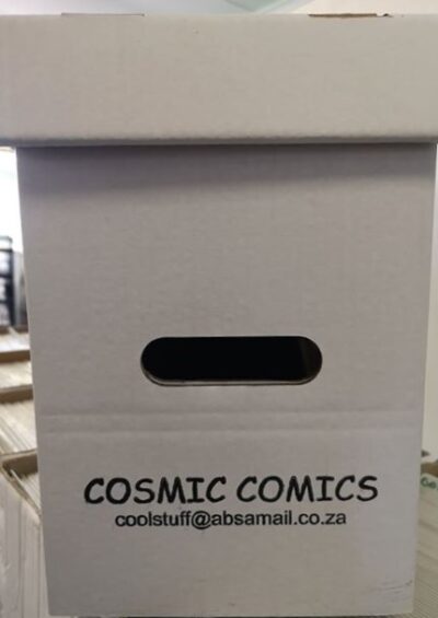 white comic book short storage box