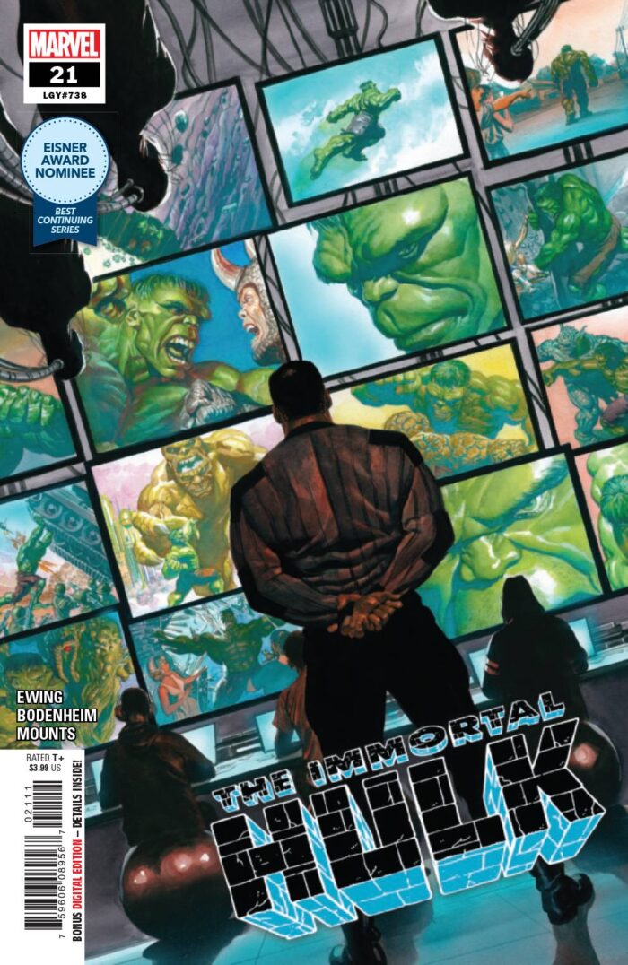 STL123031 – Immortal Hulk #21 2018 Comics – Cosmic Comics