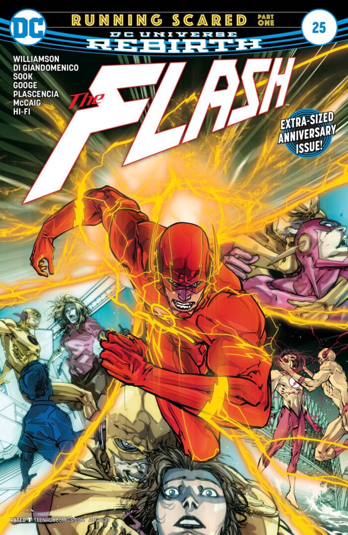 STL046755 – Flash Rebirth #25 2016 Comics – Cosmic Comics