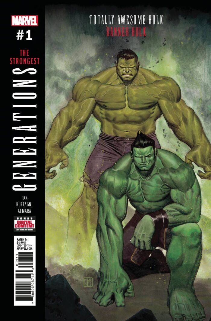 generations the strong – Generations Totally Awesome Hulk & Banner Hulk #1 2017 Comics – Cosmic Comics