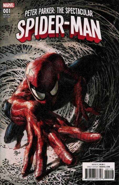 peter parker spectacular spiderman 1 deodato variant – Peter Parker: The Spectacular Spider-Man #1 Deodato Variant 2017 Comics – Cosmic Comics