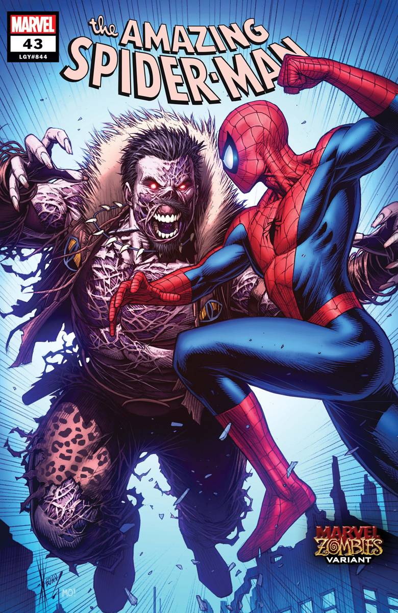 Amazing Spider Man #43 Marvel Zombies Variant 2018 Comics – Cosmic Comics