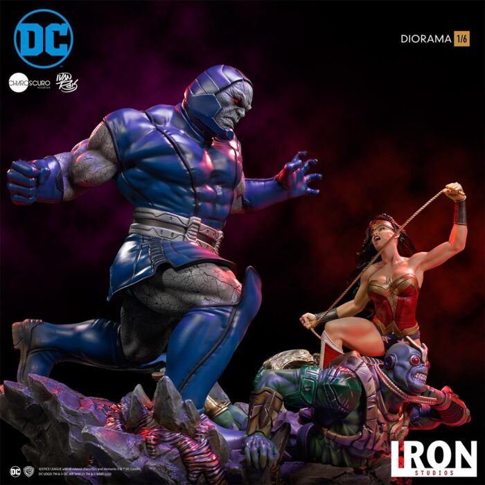 Color1 11 – Iron Studios Wonder Woman Vs Darkseid 1/6 Scale Statue – Cosmic Comics