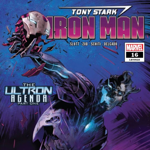 TONY STARK IRON MAN #15 BROOKS BOBG VARIANT MARVEL COMICS 2019 EB61