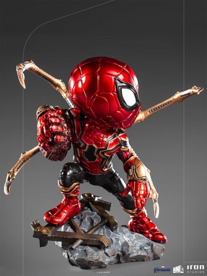 4 1 – Avengers Endgame Iron Spider MiniCo PVC Figures – Cosmic Comics
