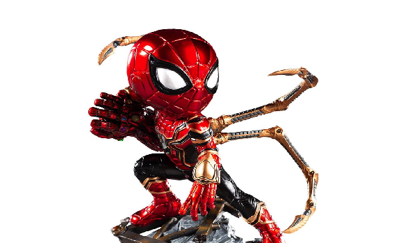 New Project 25 – Avengers Endgame Iron Spider MiniCo PVC Figures – Cosmic Comics