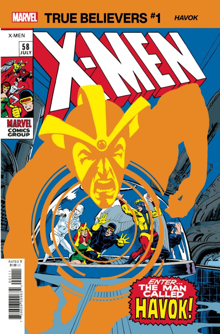 True Believers X Men Havok 1 scaled – True Believers X Men Havok #1 – Cosmic Comics