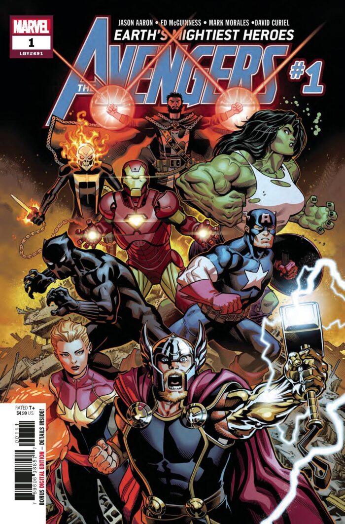 STL079961 – Avengers #1 2019 Comics – Cosmic Comics