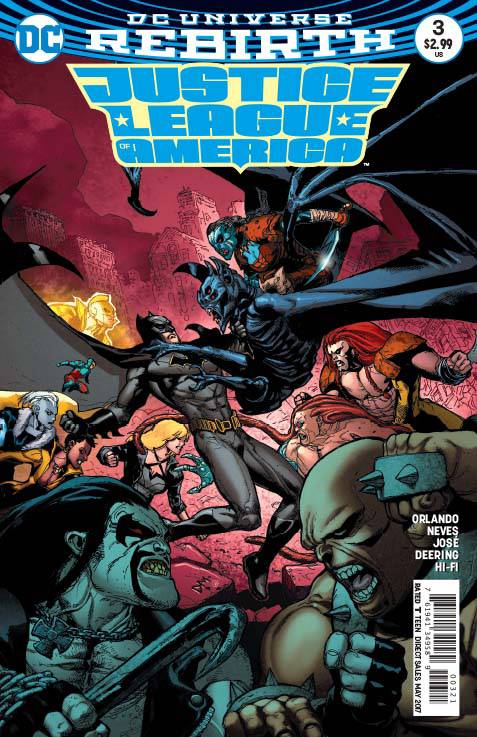 Justice League Of America 3 Variant 2017 Comics – Justice League Of America #3 Mahnke Variant 2017 Comics – Cosmic Comics