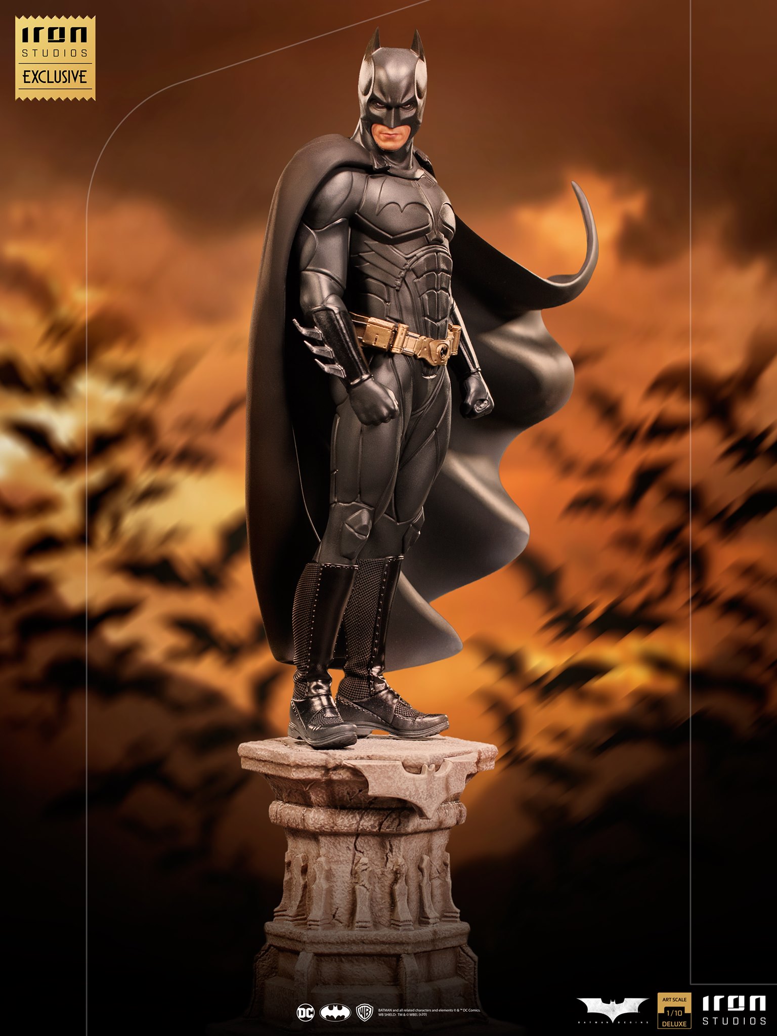 Iron Studios Batman Begins 1/10 Scale Statue CCXP Exclusive – Cosmic Comics
