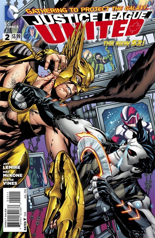 JLU4 – Justice League United #2 2014 Comics – Cosmic Comics
