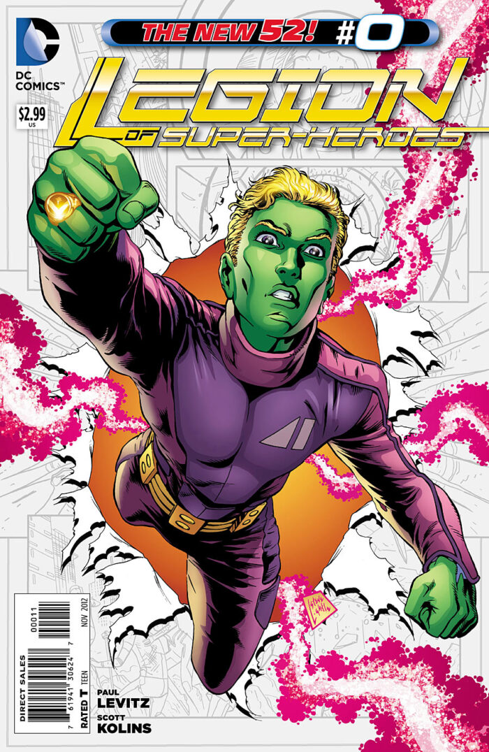 LOSH0 – Legion of Super-Heroes #0 New 52 2011 Comics – Cosmic Comics