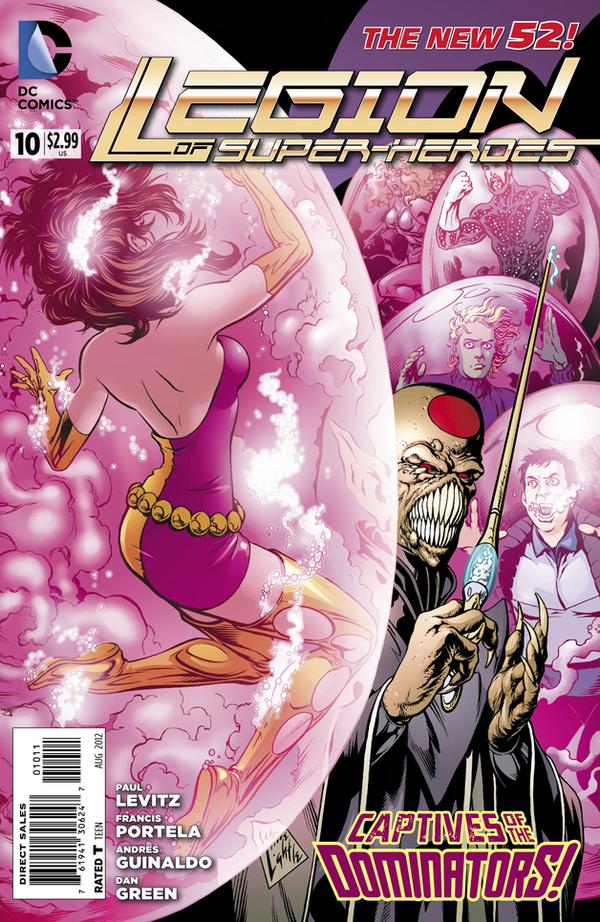 LOSH10 – Legion of Super-Heroes #10 New 52 2011 Comics – Cosmic Comics