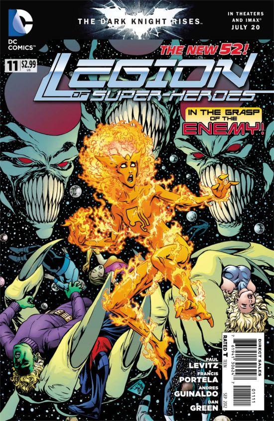 LOSH11 – Legion of Super-Heroes #11 New 52 2011 Comics – Cosmic Comics