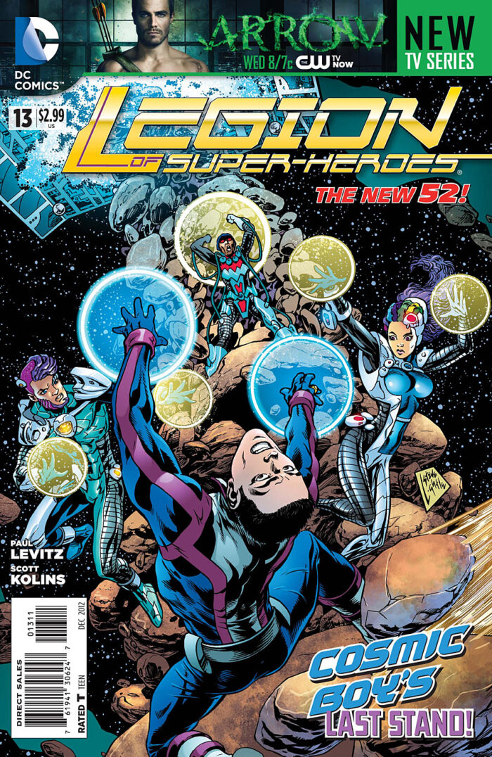LOSH13 – Legion of Super-Heroes #13 New 52 2011 Comics – Cosmic Comics