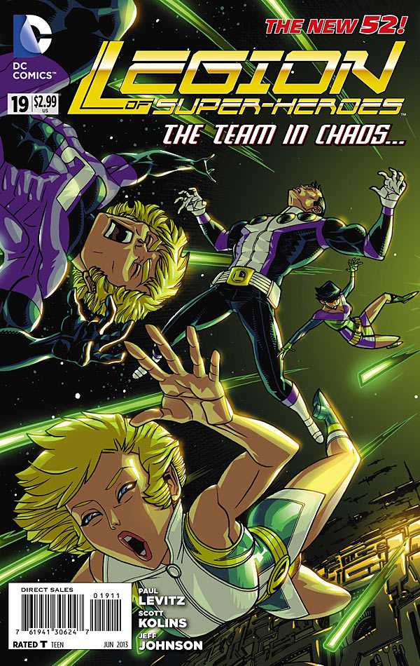 LOSH19 – Legion of Super-Heroes #19 New 52 2011 Comics – Cosmic Comics