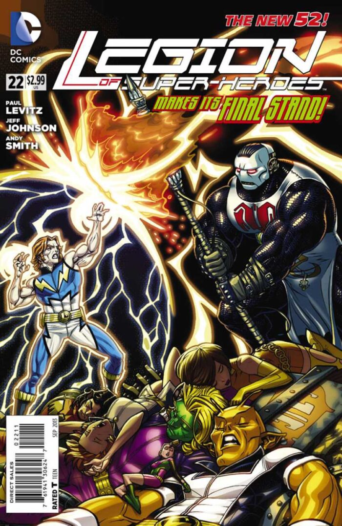 LOSH22 – Legion of Super-Heroes #22 New 52 2011 Comics – Cosmic Comics