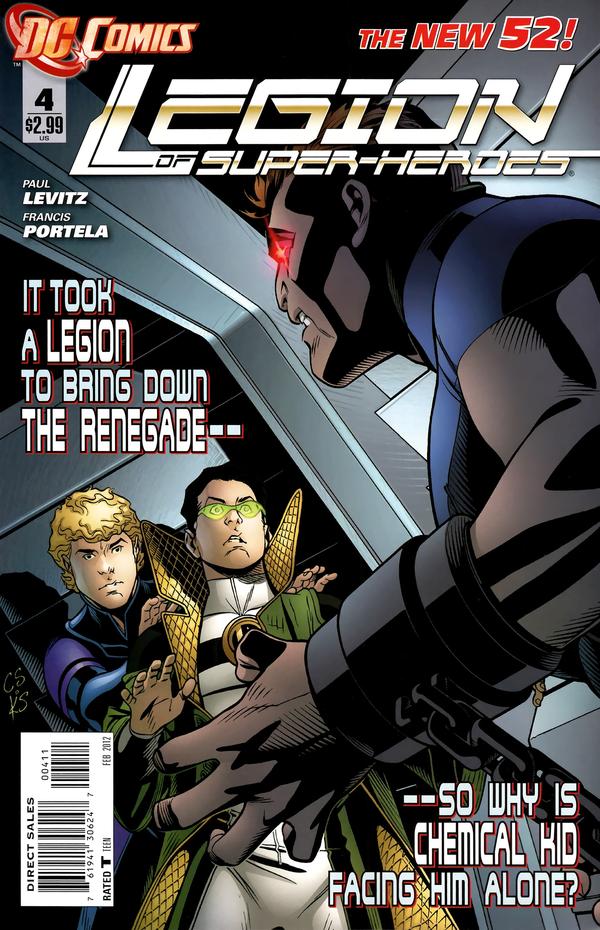 LOSH4 – Legion of Super Heroes #4 New 52 2011 Comics – Cosmic Comics