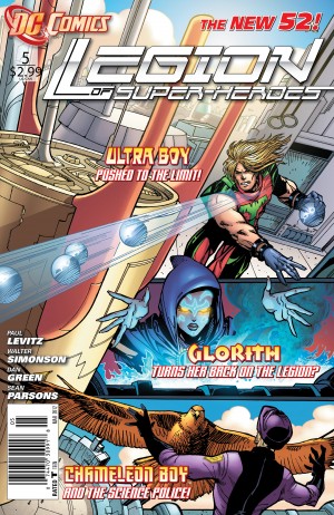 LOSH5 – Legion of Super Heroes #5 New 52 2011 Comics – Cosmic Comics