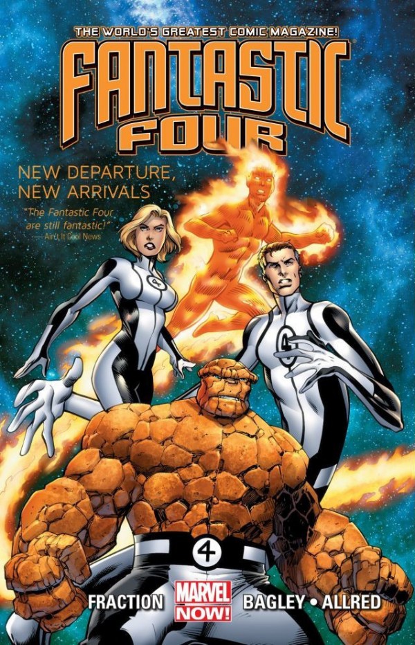 Fantastic Four Vol 1 New Departure New Arrivals – Fantastic Four Vol 01 New Departure, New Arrivals TP GN – Cosmic Comics
