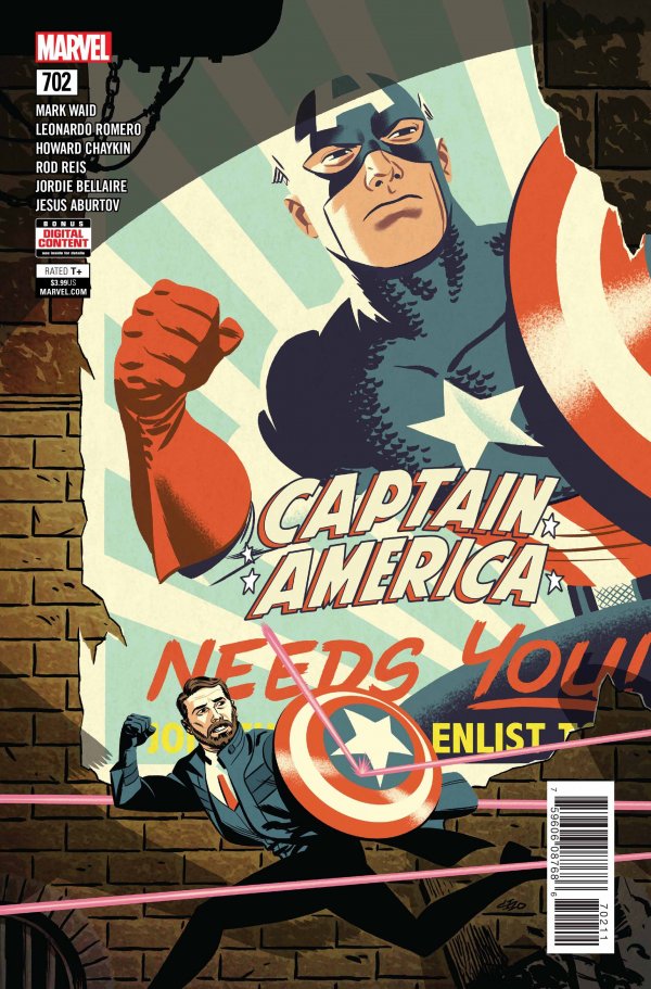 Captain America 702 – Captain America #702 2017 Comics – Cosmic Comics