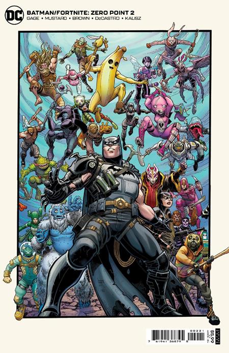 Batman Fortnite Zero Point #2 Variant Cover 2021 Comics – Cosmic Comics