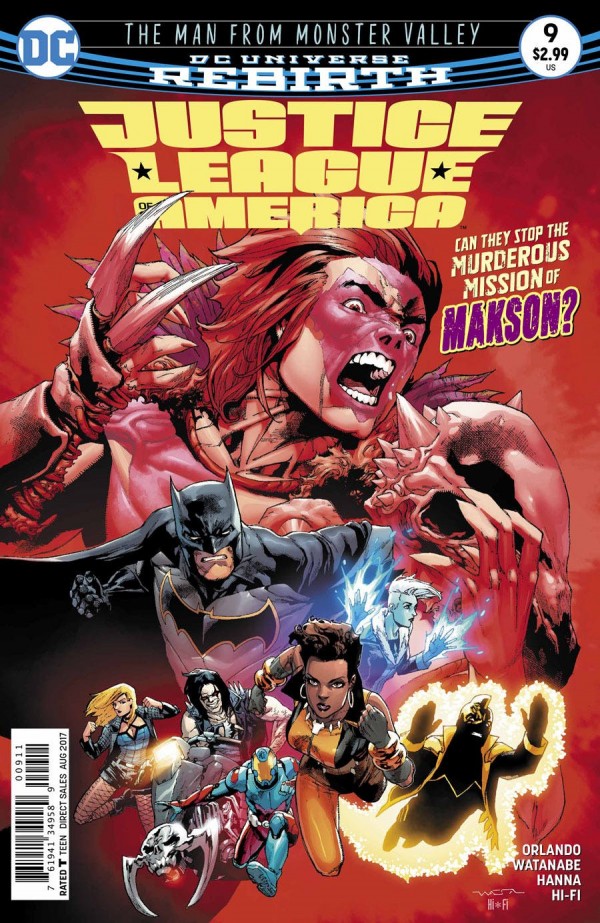 Justice League of America 9 – Justice League of America #9 2017 Comics – Cosmic Comics