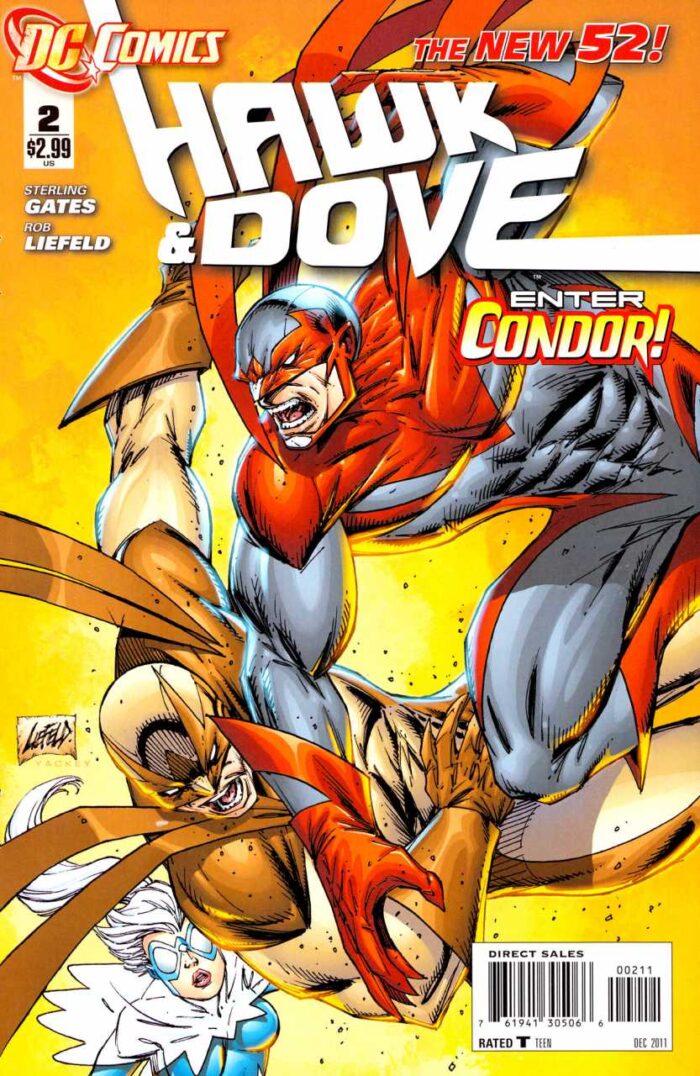 Hawk Dove 2 – The New 52 Hawk & Dove #2 2011 Comics – Cosmic Comics