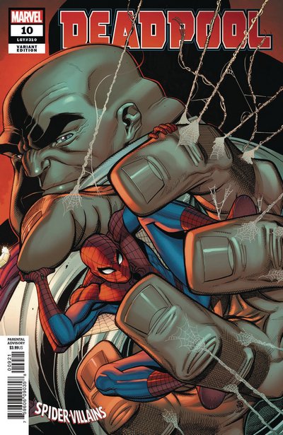 Deadpool 2018 10 variant – Deadpool #10 Bradshaw Spider-Man Villains Variant 2018 Comics – Cosmic Comics