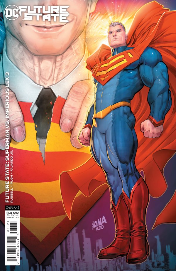 Future State Superman vs. Imperious Lex 3 variant – Future State Superman Vs Imperious Lex #3 Card Stock Variant 2021 Comics – Cosmic Comics