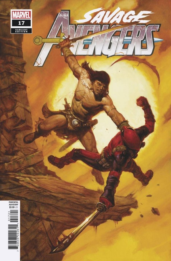 Savage avengers 2019 17 Variant – Savage Avengers #17 E. M. Gist Variant 2019 Comics – Cosmic Comics