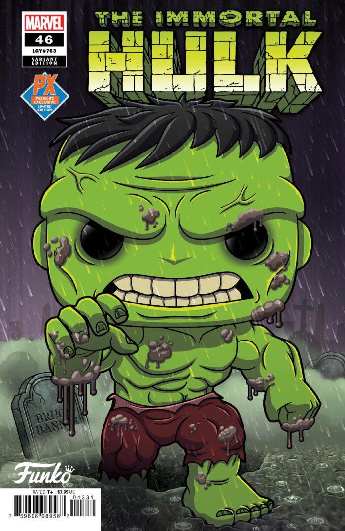The Immortal Hulk 46 Hayhurst PX Funko Variant 2018 Comics – The Immortal Hulk #46 (2018) Hayhurst PX Funko Variant – Cosmic Comics