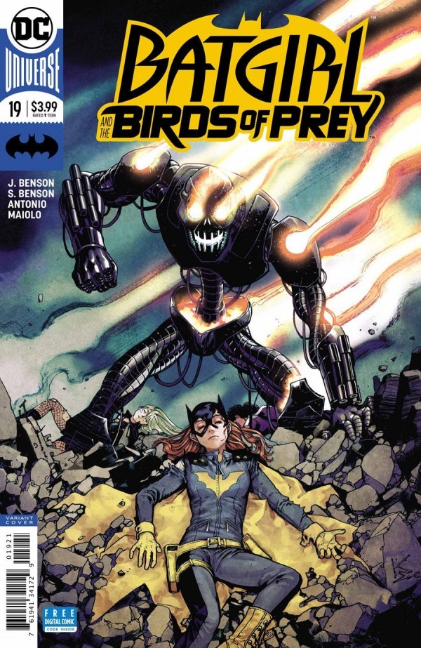 Batgirl and the birds of prey 19 Variant – Batgirl And The Birds Of Prey #19 Kamome Shirahama Variant 2016 Comics – Cosmic Comics