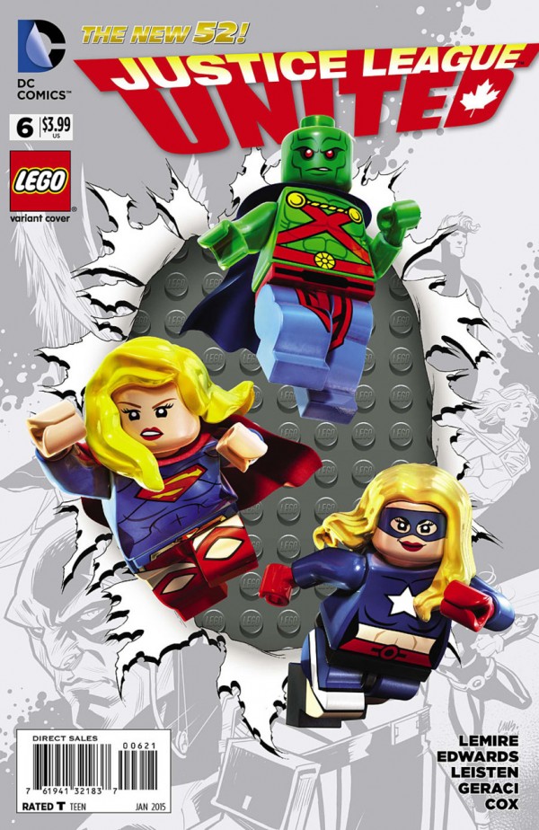 Justice League United 2014 6 Lego Variant – Justice League United #6 Lego Variant 2014 Comics – Cosmic Comics