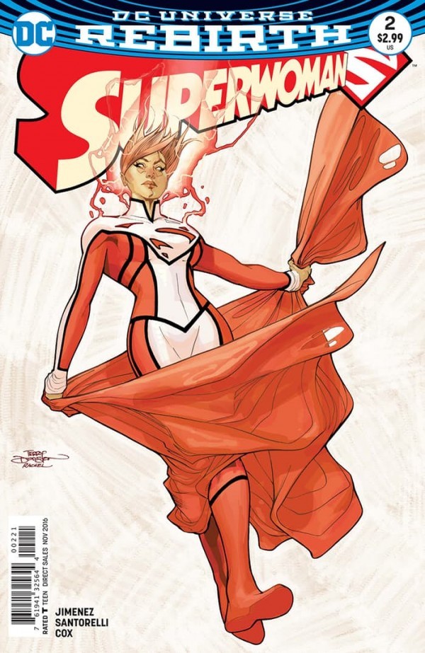 Superwoman 2016 2 Variant – Superwoman #2 Rachel & Terry Dodson Variant 2016 Comics – Cosmic Comics