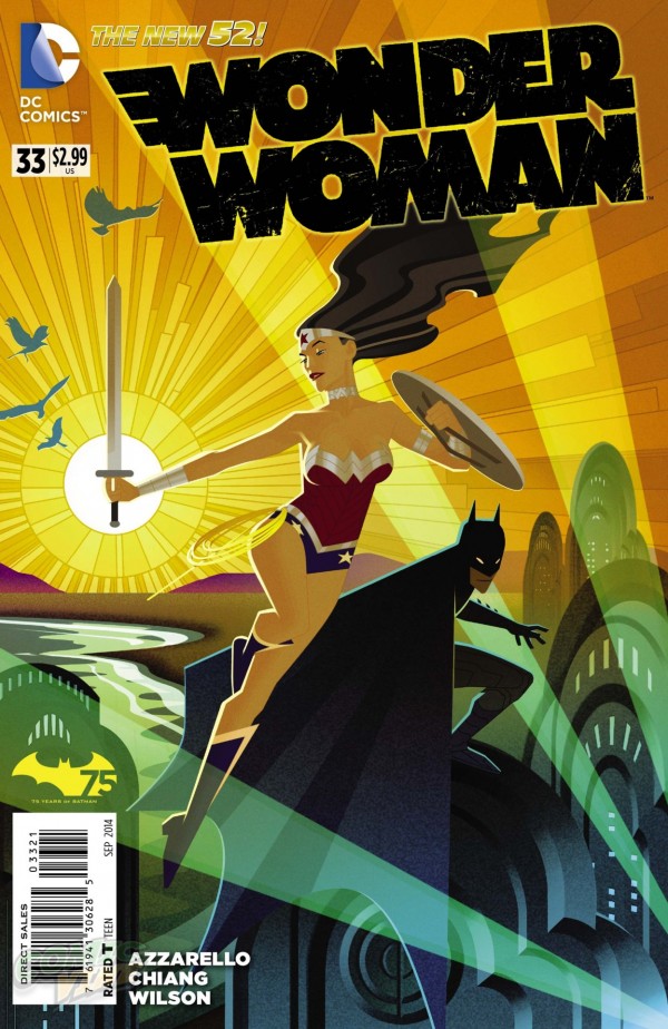 Wonder WOman 33 2011 – Wonder Woman #33 Batman 75th Anniversary Variant 2011 Comics – Cosmic Comics
