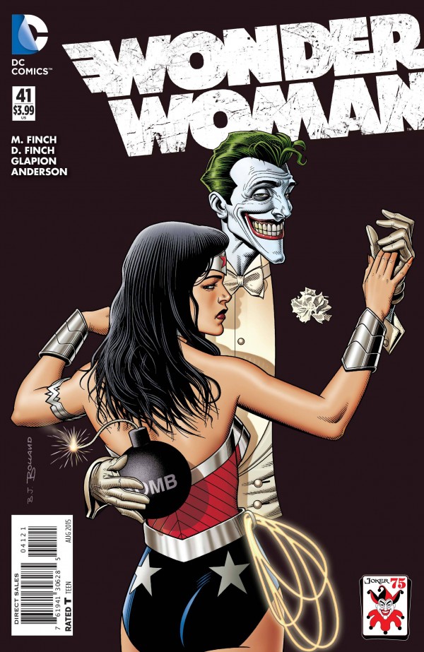 Wonder Woman 41 2011 Joker – Wonder Woman #41 Joker 75th Anniversary Variant 2011 Comics – Cosmic Comics