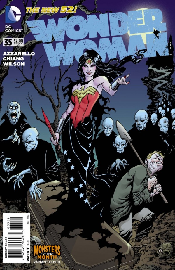 Wonder woman 35 2011 monsters – Wonder Woman #35 Lopresti Monsters Variant 2011 Comics – Cosmic Comics