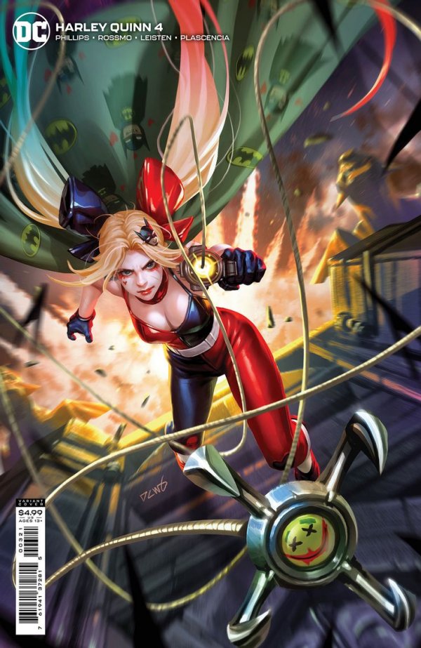 large 4644073 – Harley Quinn #4 Derrick Chew Card Stock Variant 2021 Comics – Cosmic Comics