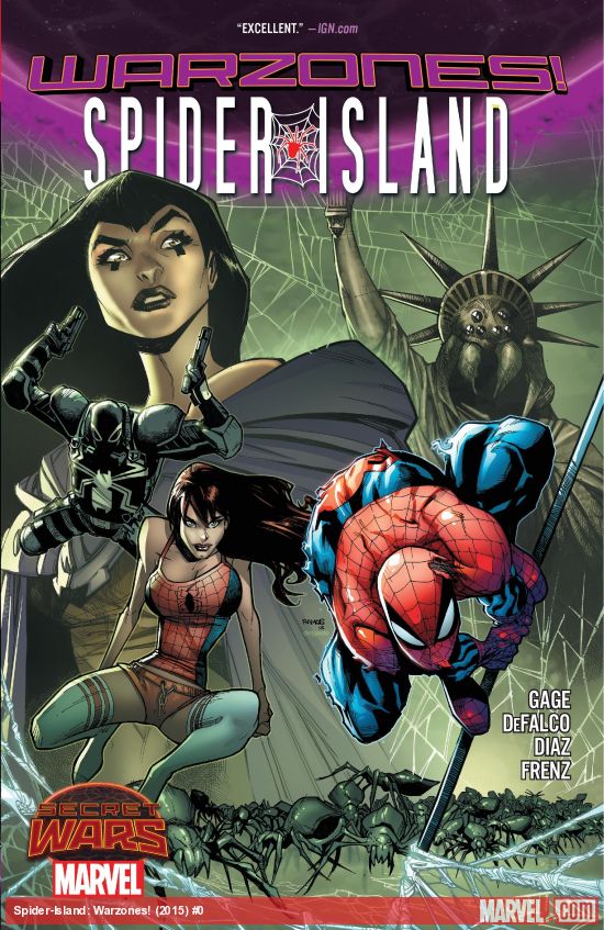Spider Island – Spider Island Warzones GN TP – Cosmic Comics