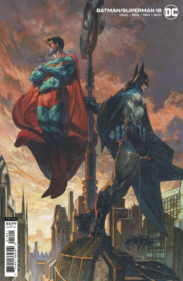 Batman Superman 18 Variant – Batman Superman #18 Card Stock Variant Edition 2019 Comics – Cosmic Comics