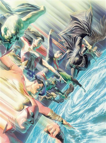 Justice League Worlds Greatest Heroes – Justice League Worlds Greatest Heroes By Ross And Dini Soft Cover Graphic Novel – Cosmic Comics