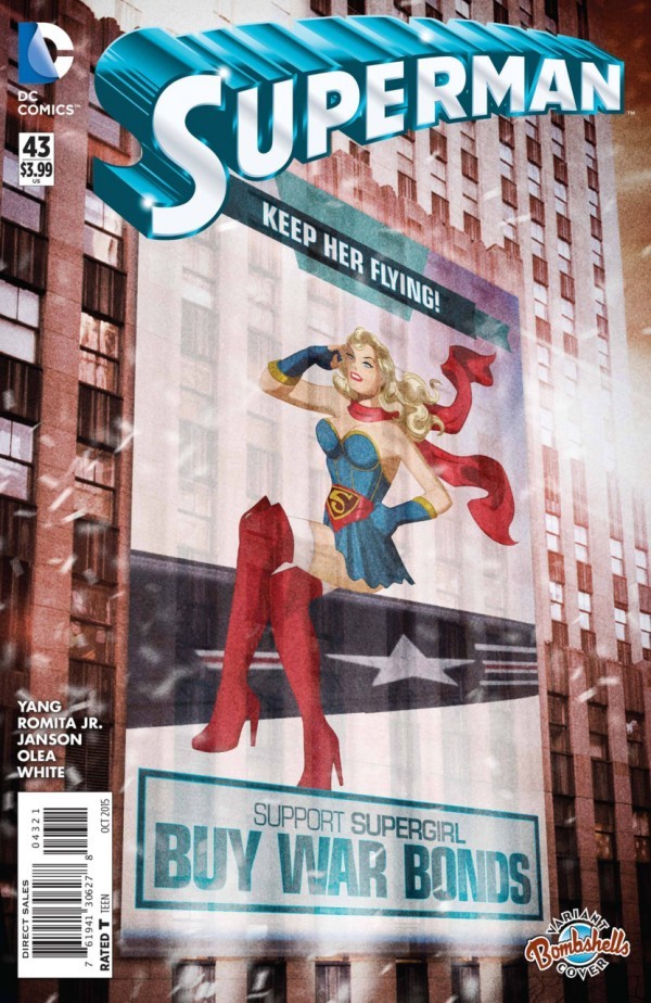 large 7231649 – Superman #43 New 52 Bombshells Variant 2011 Comics – Cosmic Comics