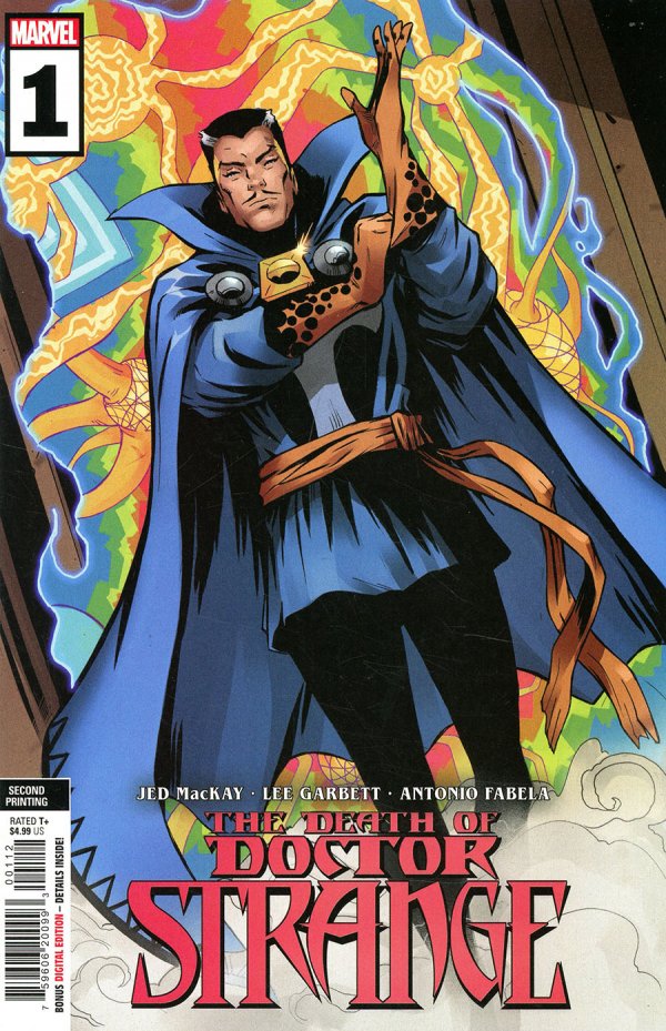 DODS 1 – "The Death of Doctor Strange #1 2nd Printing 2021 Comics" – Cosmic Comics