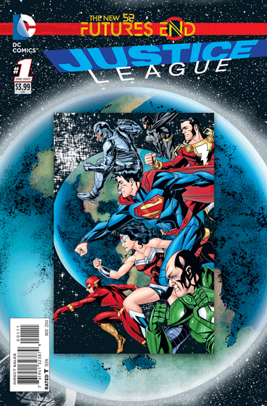 JL N52 1 – "Justice League: Futures End #1 Comics " – Cosmic Comics
